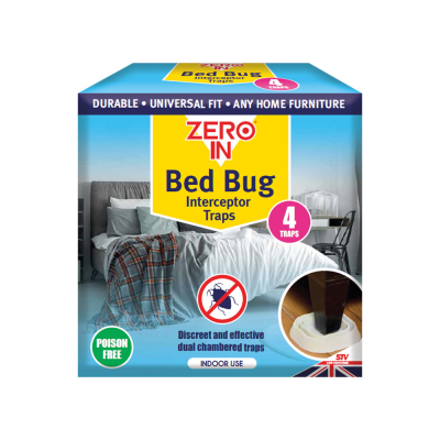 Zero In Bed Bug Interceptor Traps 4 Pack