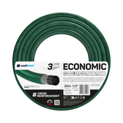 Cellfast Economic Garden Hose 0.5 inch x 20m