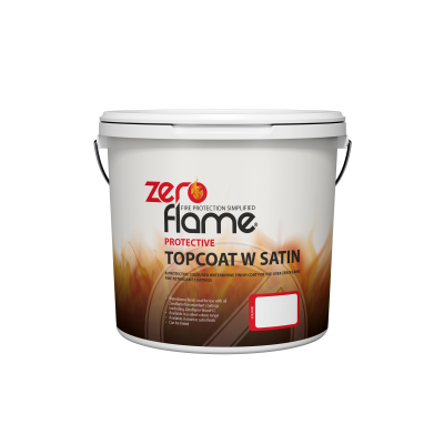 Zeroflame Topcoat W Satin 5L Clear Base