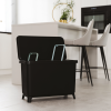 Prosperplast Systema Waste Bin 10L+23L Black