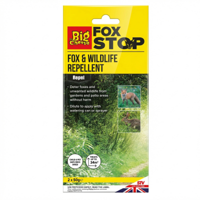 Big Cheese Fox & Wildlife Repellent 2 x 50g Sachets