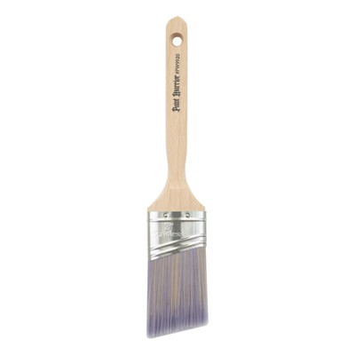 Paint Warrior Long Handle Oval Angle Brush 2''