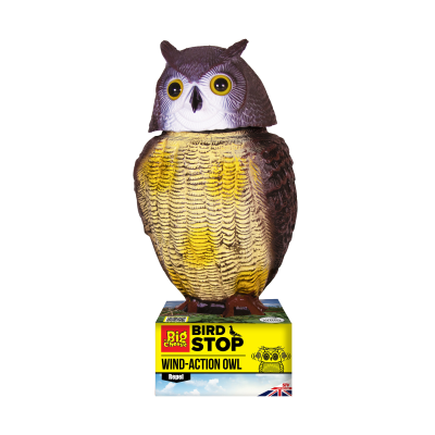 Big Cheese Wind-Action Owl Decoy
