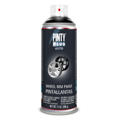 Pinty Plus Auto Wheel Paint 400ml Black