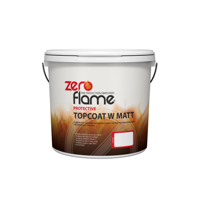 Zeroflame Topcoat W Matt 5L Clear Base