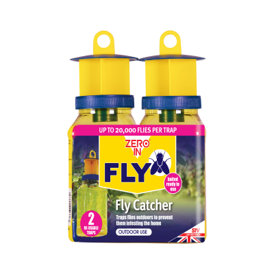Zero In Re-Usable Fly Catcher Twinpack