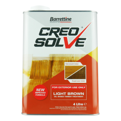 Barrettine Creosolve Light Brown 4L