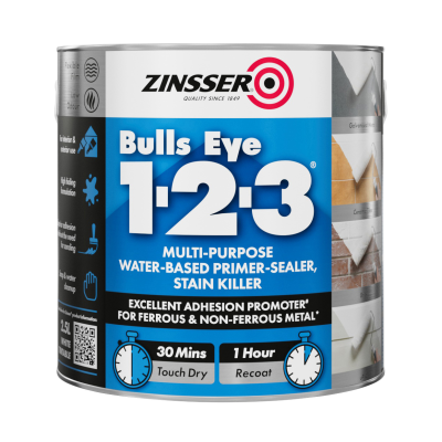 Zinsser Bulls Eye 1-2-3 Deep Tint 2.5L