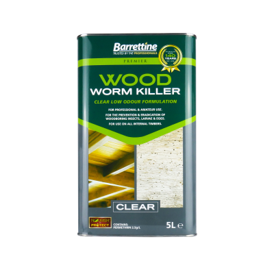 Barrettine Water Based Woodworm Killer 5L