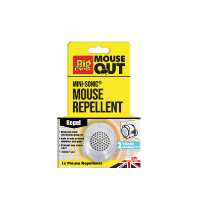 Big Cheese Anti Mouse Mini-Sonic Mouse Repellent