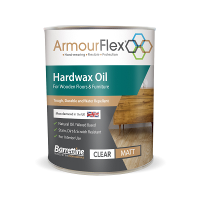 Barrettine ArmourFlex Hardwax Oil Matt 1L