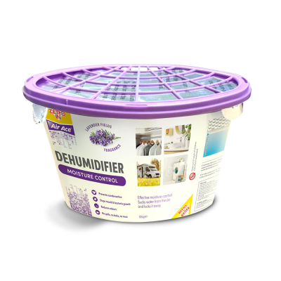 Zero In Air Ace Refillable Dehumidifier Lavender 300g
