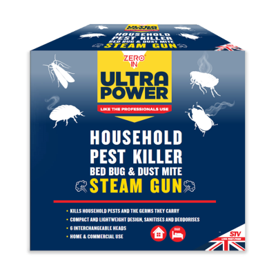 Zero In Ultra Power Household Pest Killer Steam Gun