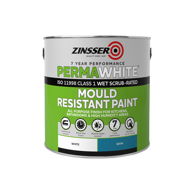 Zinsser PermaWhite Interior Satin 2.5L
