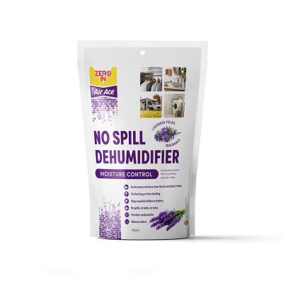 Zero In Air Ace No Spill Dehumidifier Lavender 300g