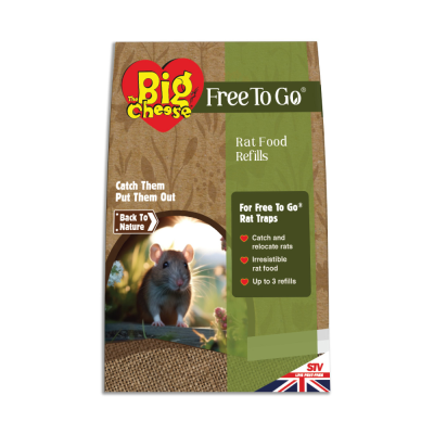 Big Cheese Free To Go Rat Food Refills 15 x 20g