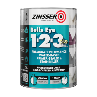 Zinsser Bulls Eye 1-2-3 PLUS 5L
