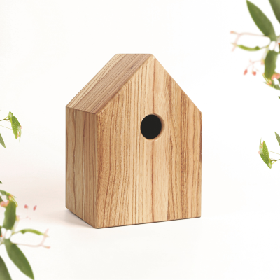 Singing Friend Jan Wooden Bird House