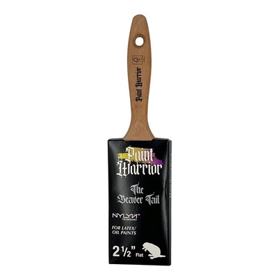 Paint Warrior Beavertail Brush 2.5''