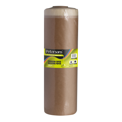 Petersons Paragon Taped Masking Paper 180mm x 20m