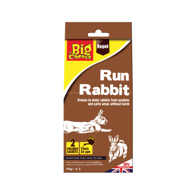 Big Cheese Run Rabbit Repellent 2 x 50g