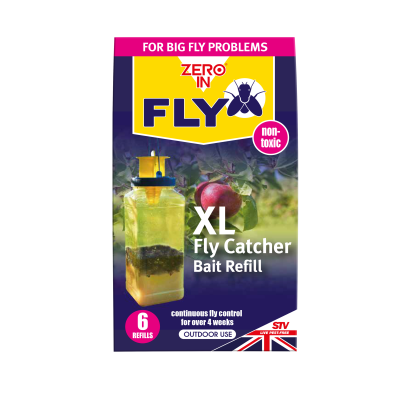 Zero In XL Fly Catcher Bait Refill Sachet 6 Pack