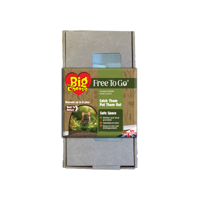 Big Cheese Free To Go Biodegradable Multi-Catch Mouse Trap