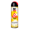 Pinty Plus Tech 360º Fluorescent Marker 500ml Red