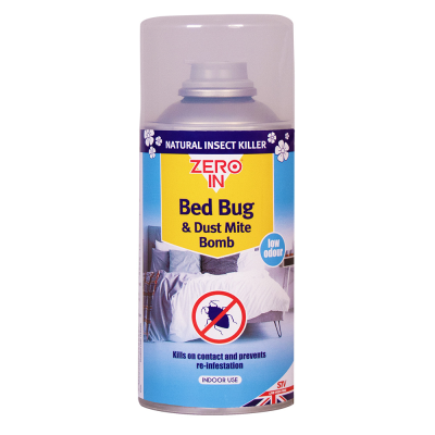 Zero In Bed Bug & Dust Mite Bomb 150ml [NI ONLY]