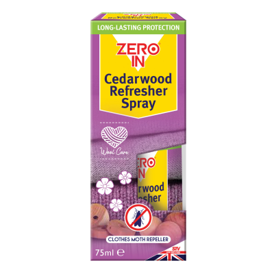 Zero In Cedarwood Refresher Spray 75ml