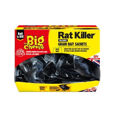 Big Cheese Rat Killer Grain Bait Sachet 150g